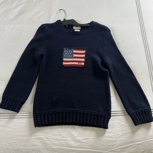 COPY - Vintage Ralph Lauren American Flag sweater